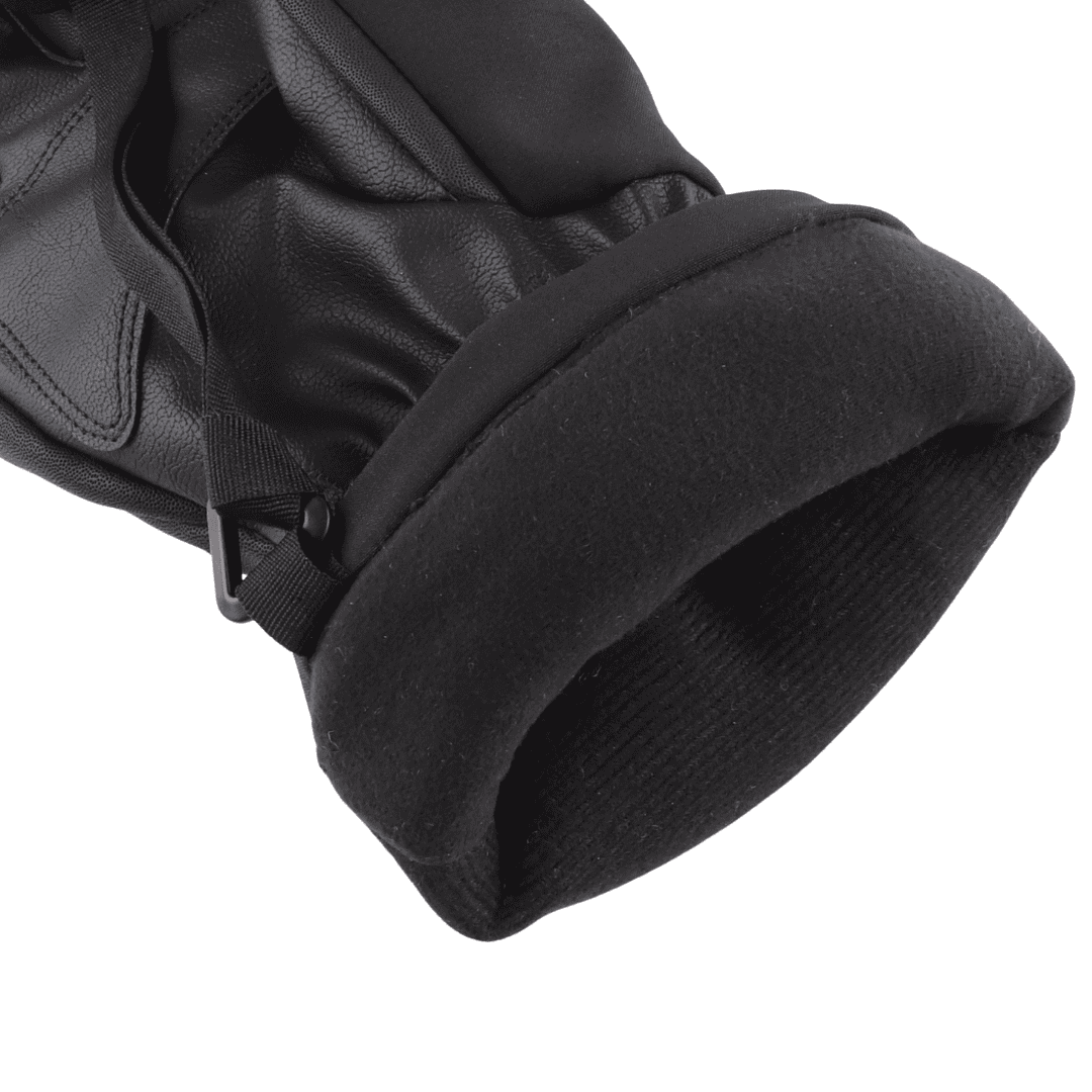 Øven — Gants chauffants Gløde, noir (unisexe)